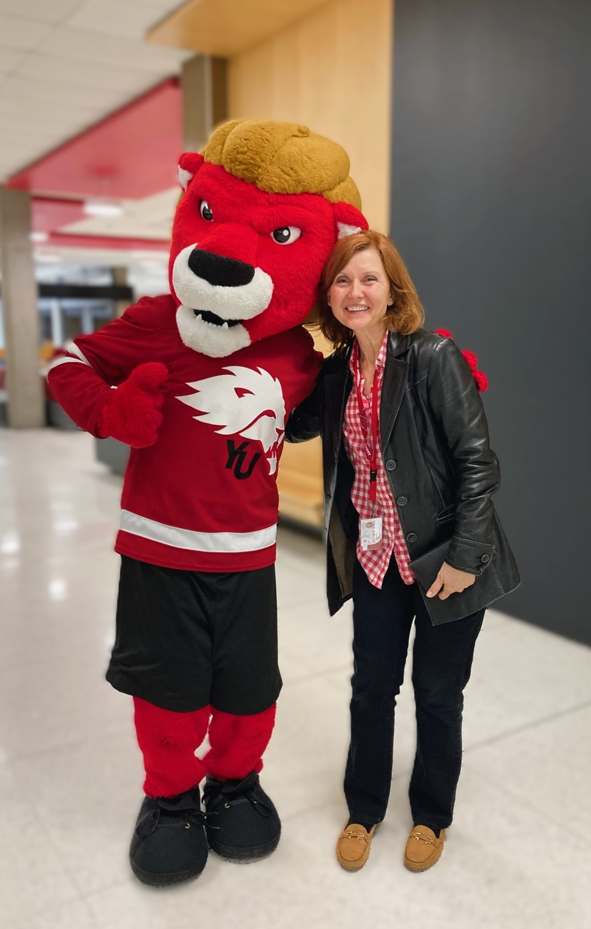 Natalija Vlajic with a York Lion 2024