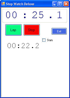 one lap