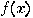 x